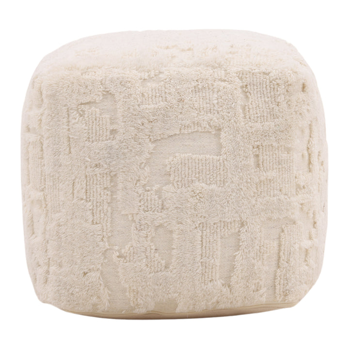 Cozy Snowball Lounger in Soft Ivory
