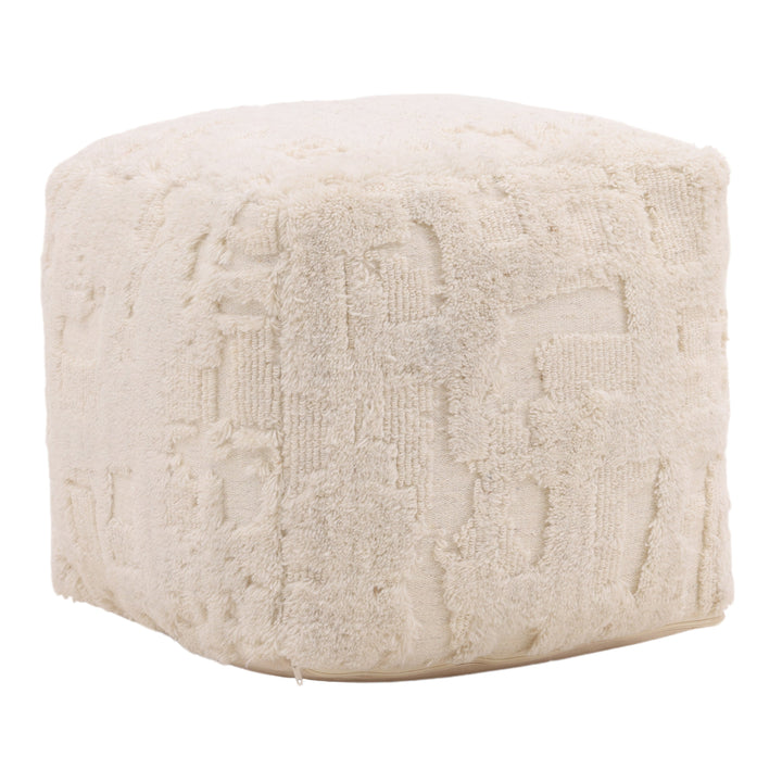 Cozy Snowball Lounger in Soft Ivory