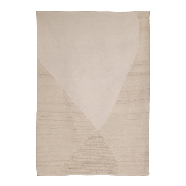 Elegant Ivory Dreamweaver Woven Area Rug - 6 x 9