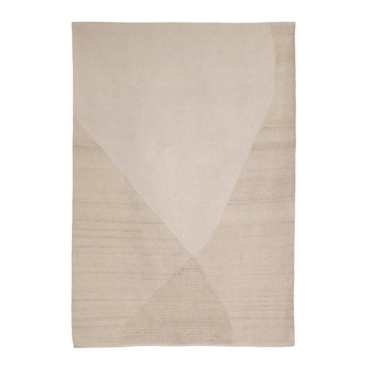 Elegant Ivory Dreamweaver Woven Area Rug - 6 x 9