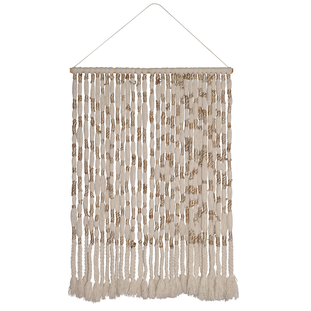 Eco-Charm Woven Artisanal Canvas Wall Hanging