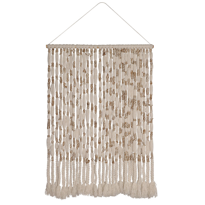 Eco-Charm Woven Artisanal Canvas Wall Hanging
