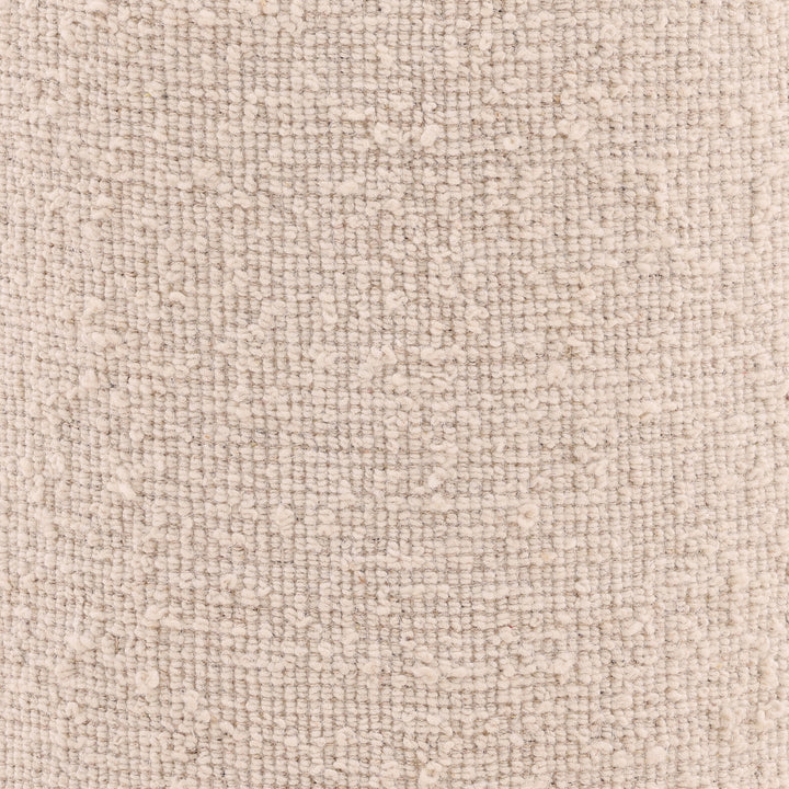 Whimsy Ivory Woven Wonder Stool