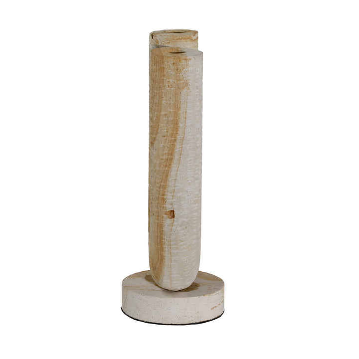 Stone-Crafted Earthen Vessel for Aromatic Delight