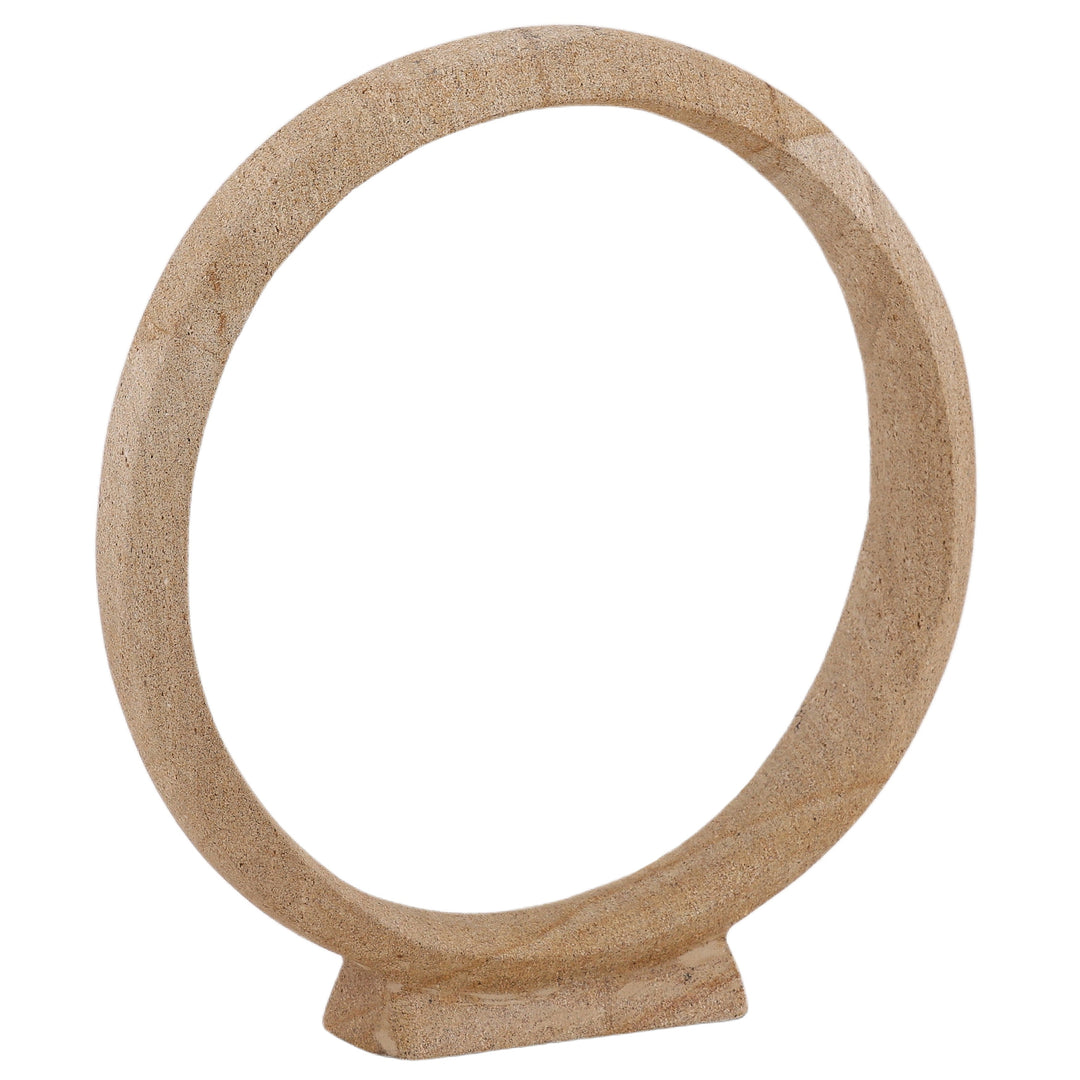 Earthy Artisan Boulder Sculpture