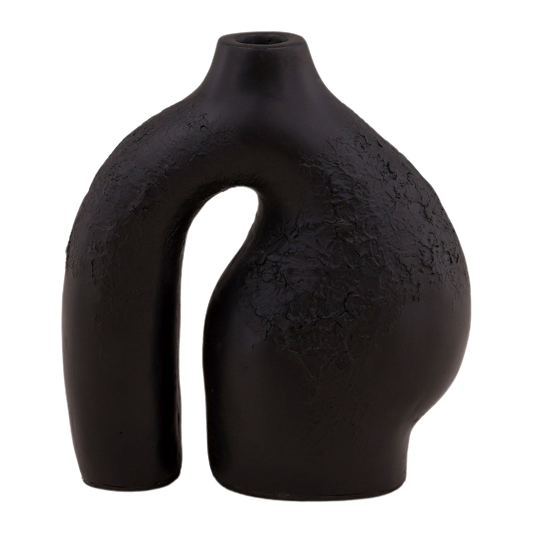 Ebony Elegance Vessel for Flameless Glow