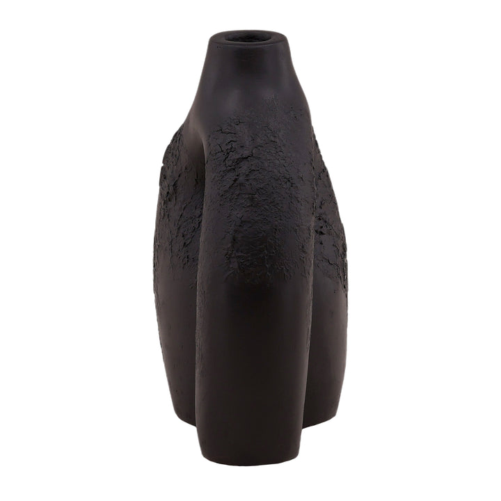 Ebony Elegance Vessel for Flameless Glow