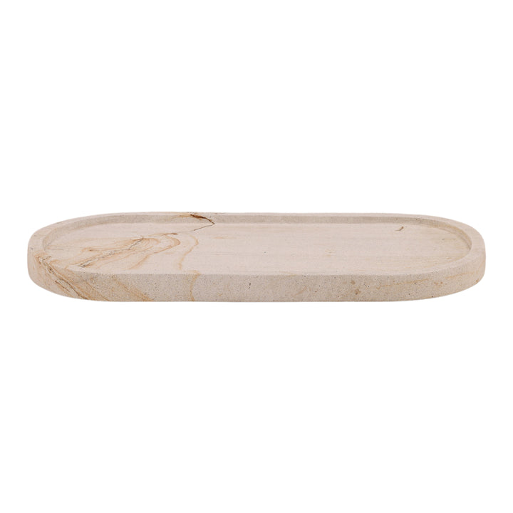 Earthy Elegance: Artisanal Stone Serving Tray
