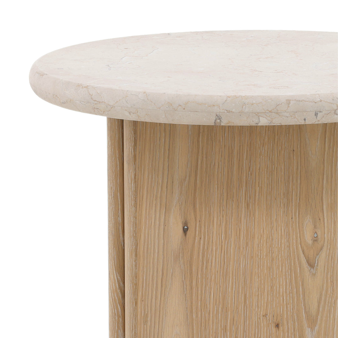 Elegant Marble Accent Side Table