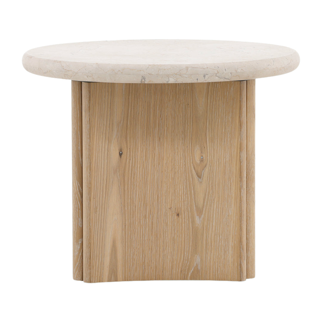 Elegant Marble Accent Side Table