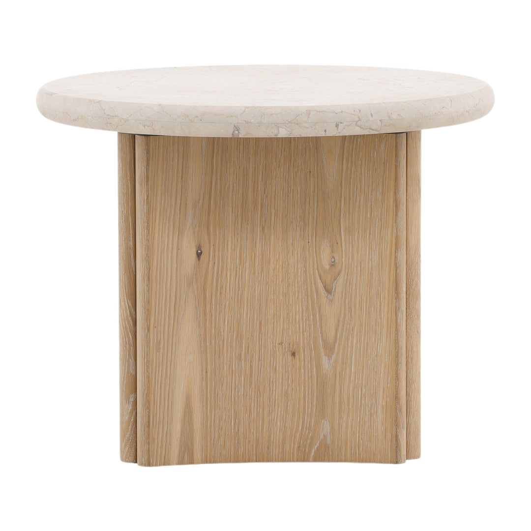 Elegant Marble Accent Side Table