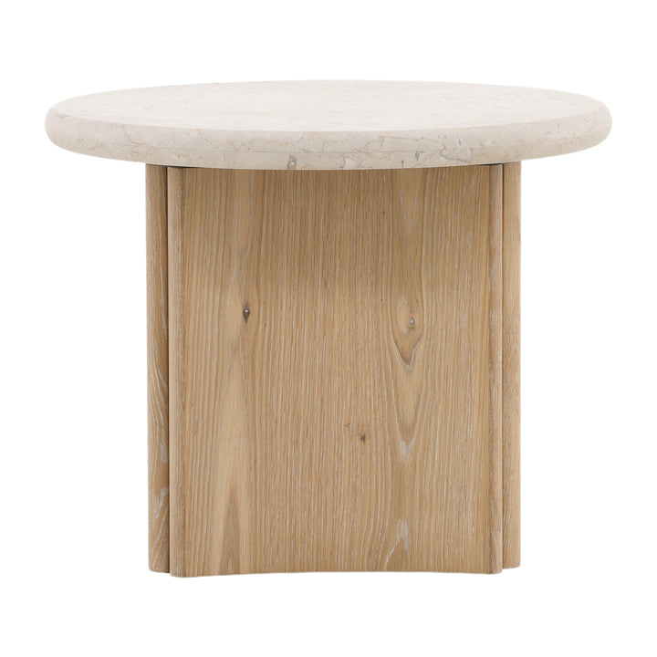 Elegant Marble Accent Side Table