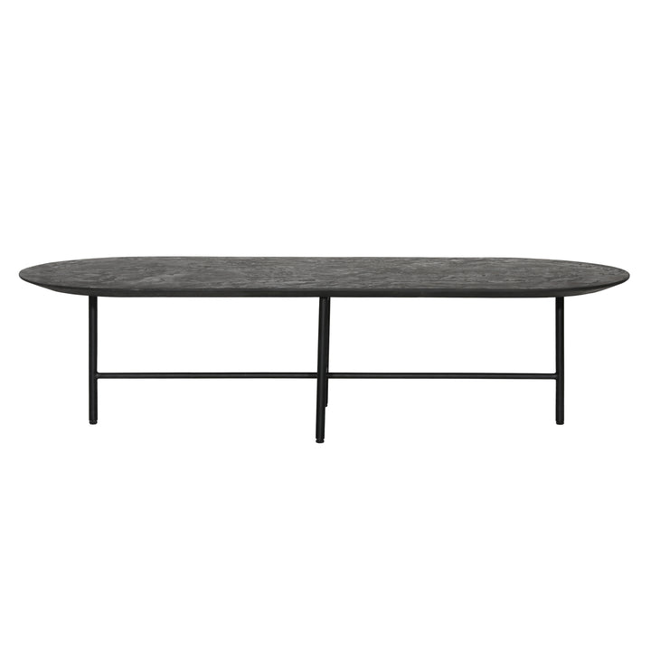 Ebony Modernist Reimagined Hexagonal Espresso Table