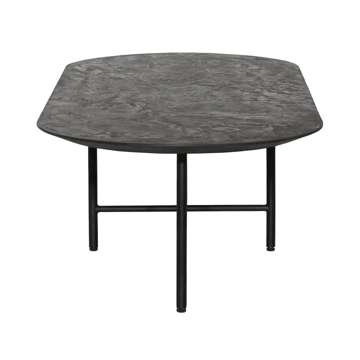 Ebony Modernist Reimagined Hexagonal Espresso Table