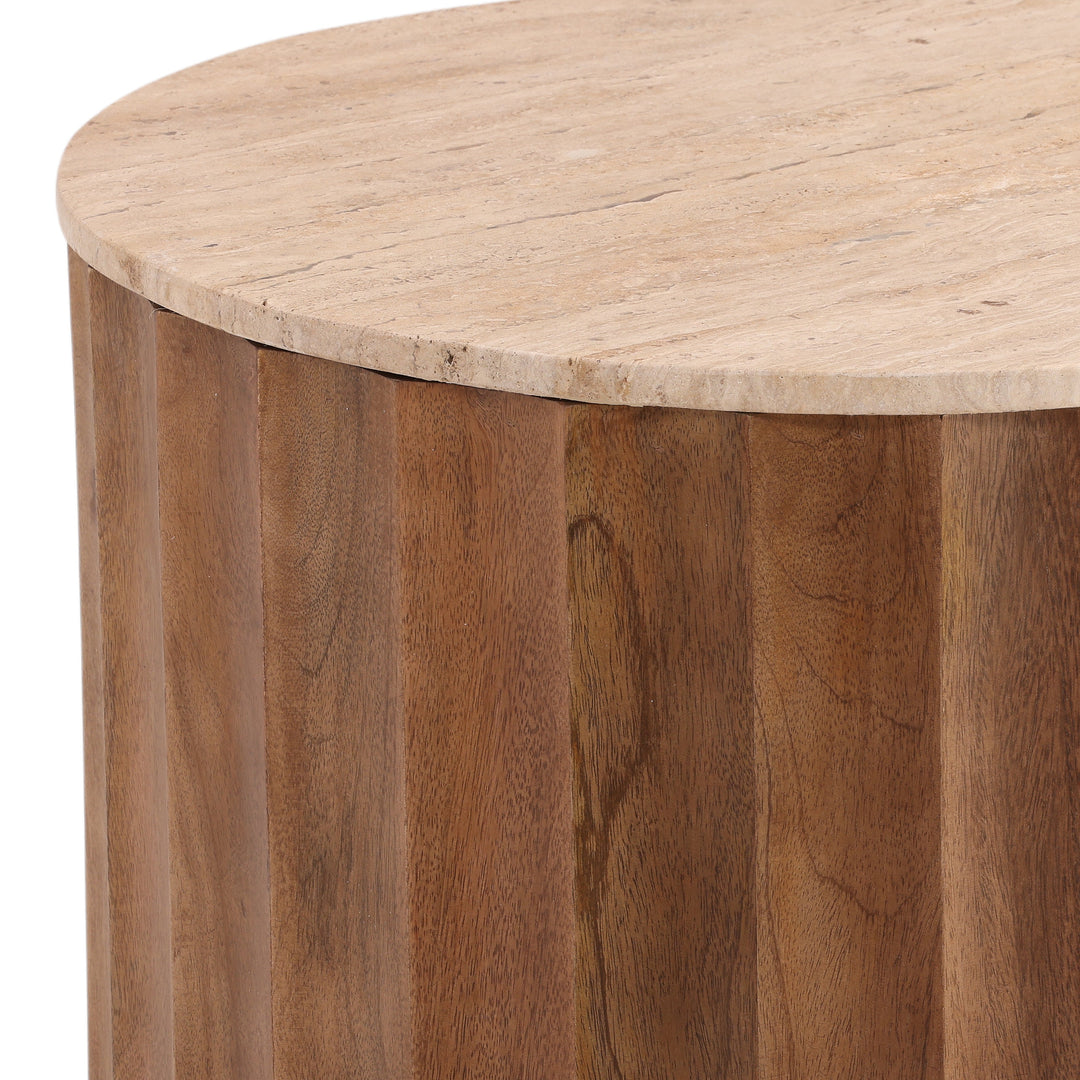 Rich Cinnamon Contemporary Coffee Station