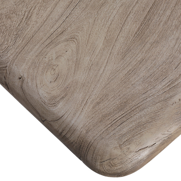 EcoChic Solid Wood Round Coffee Table