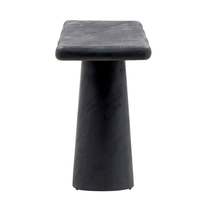 Ebony Essence Reclaimed Wood Console Table