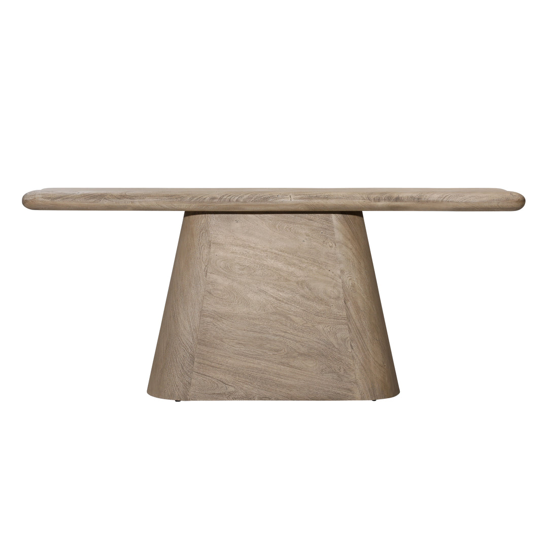 Nature's Grace Solid Wood Console Table