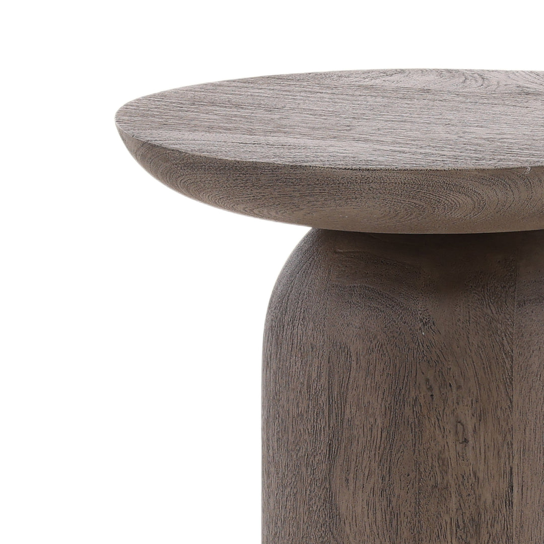 Modern Urban Gray Petite Side Table