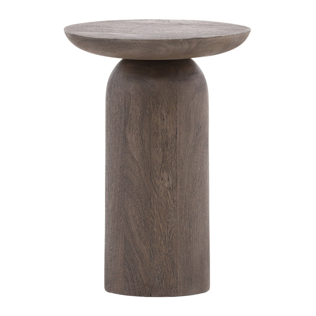 Modern Urban Gray Petite Side Table