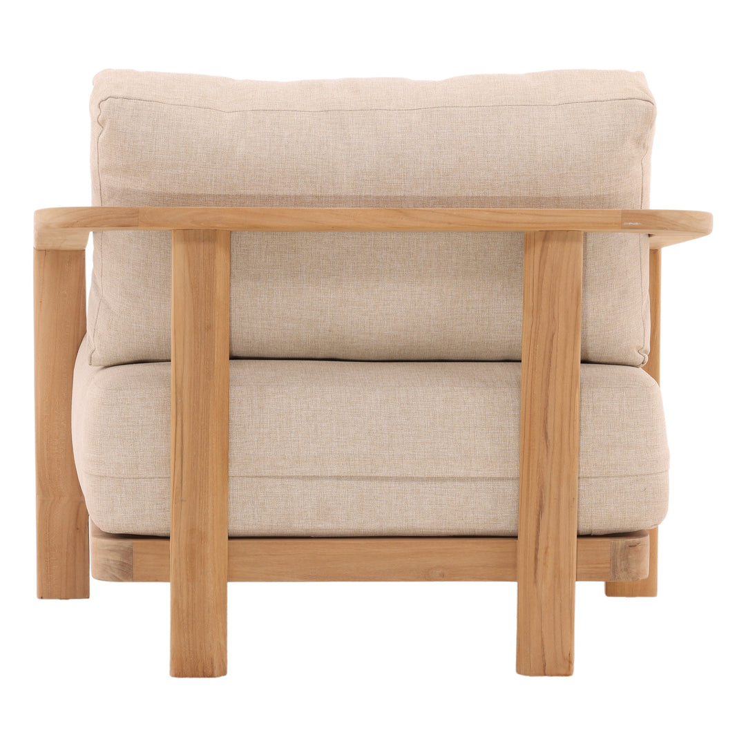 Breezy Solace Garden Lounger in Resilient Textile