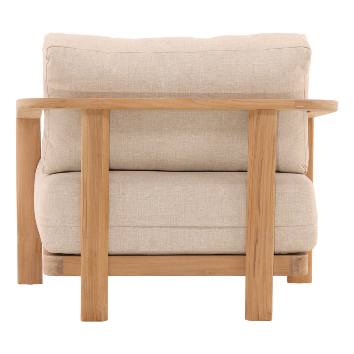 Breezy Solace Garden Lounger in Resilient Textile