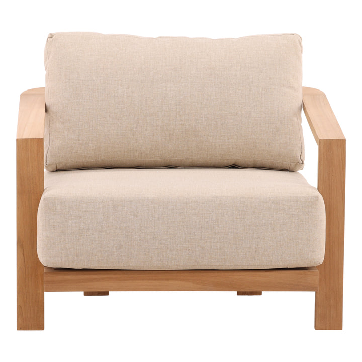 Breezy Solace Garden Lounger in Resilient Textile