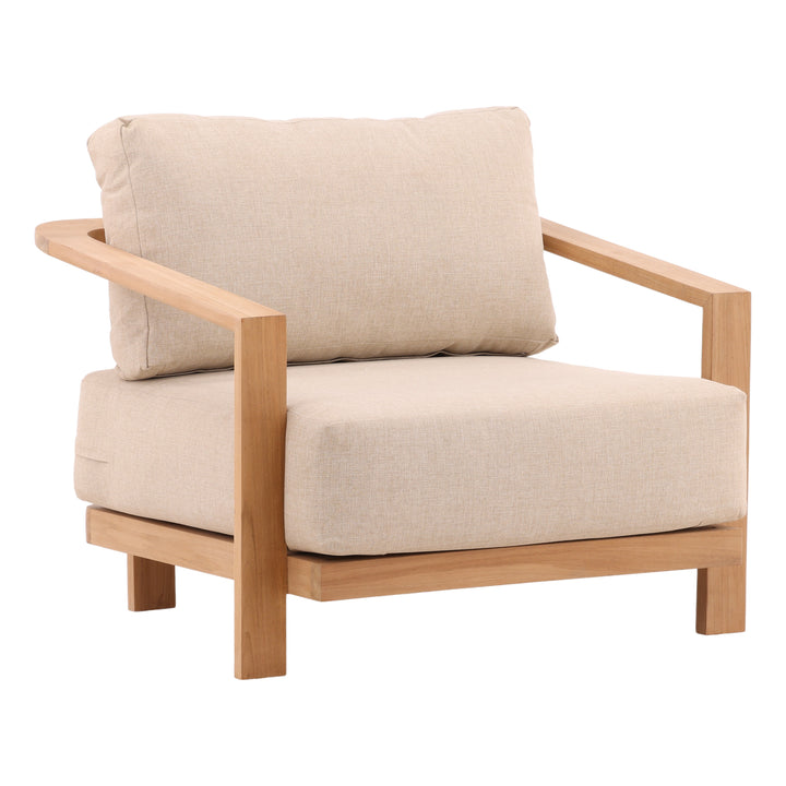 Breezy Solace Garden Lounger in Resilient Textile