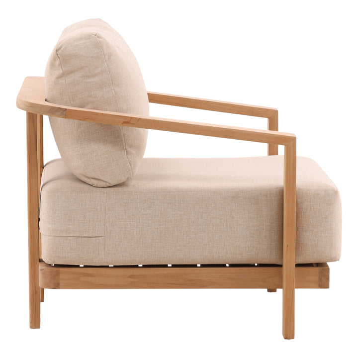 Breezy Solace Garden Lounger in Resilient Textile