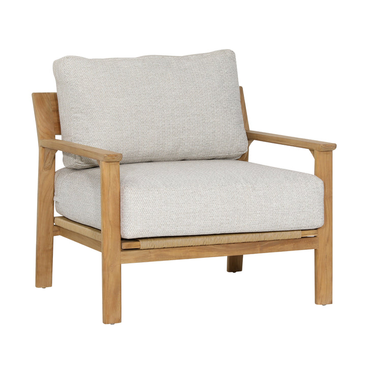 CozyTerrace BreezeWave Outdoor Lounger - Taupe