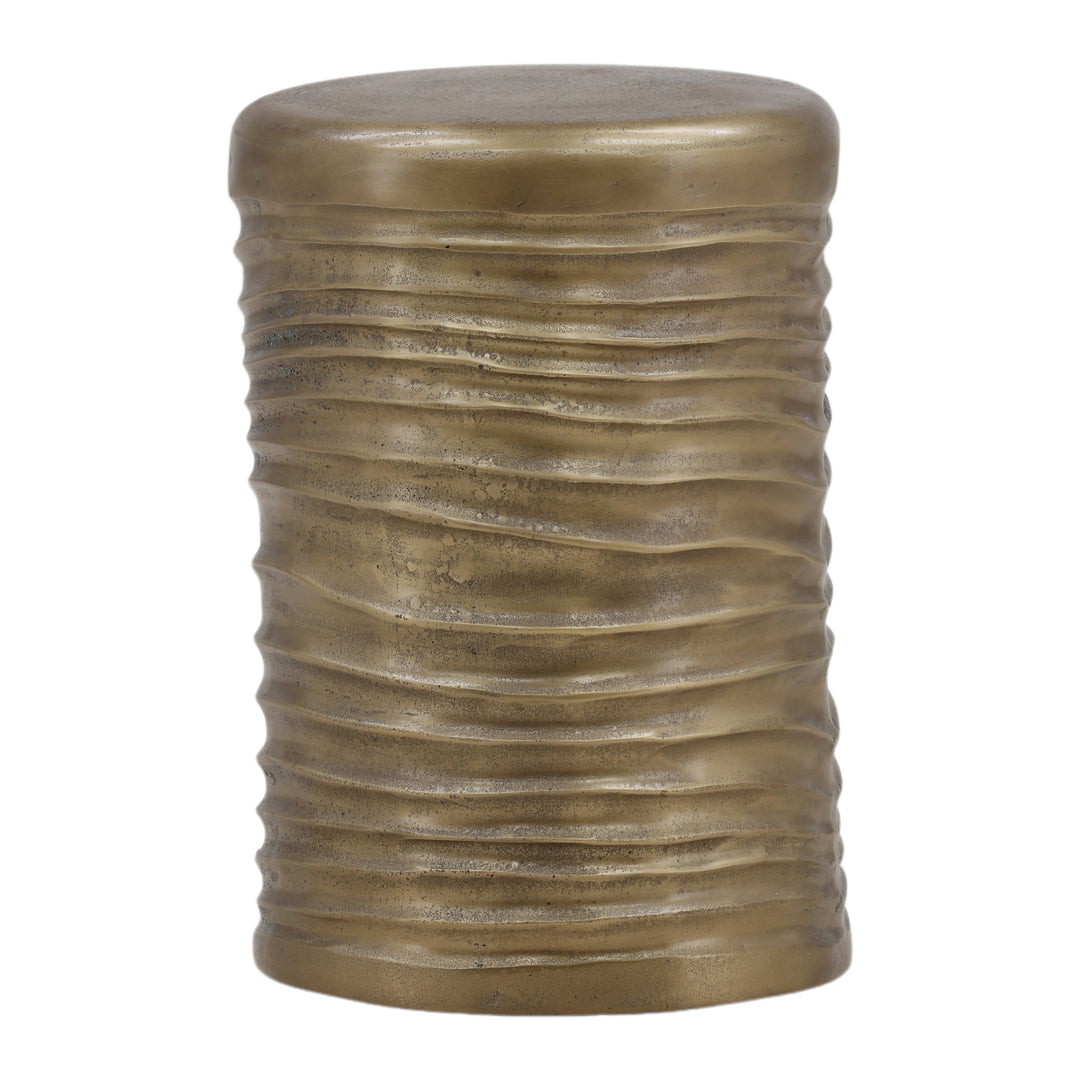 Lustrous Golden Legacy End Table