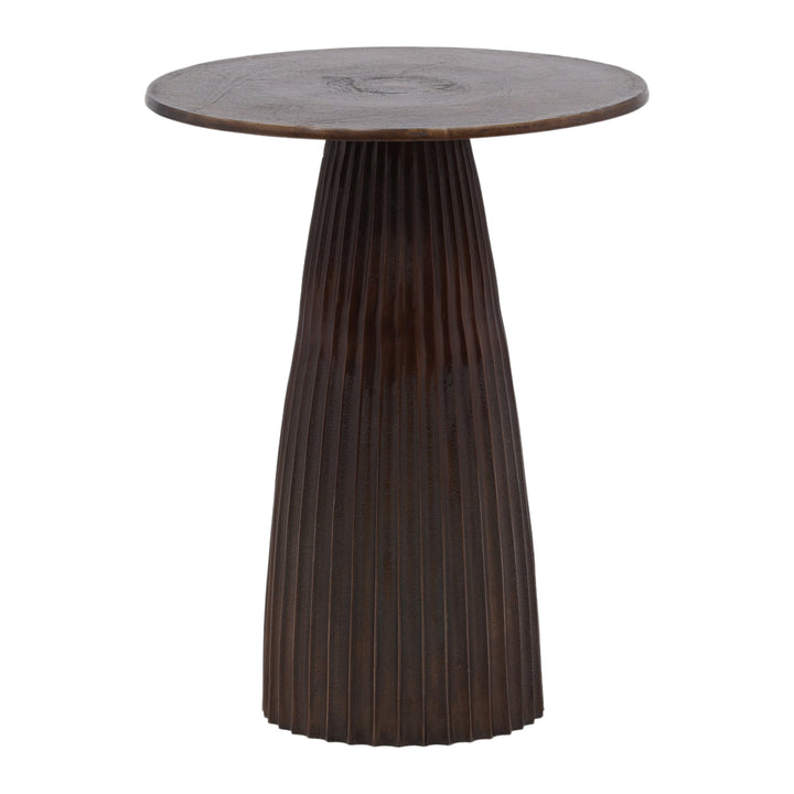Elegant Bronze Artisan Accent Table
