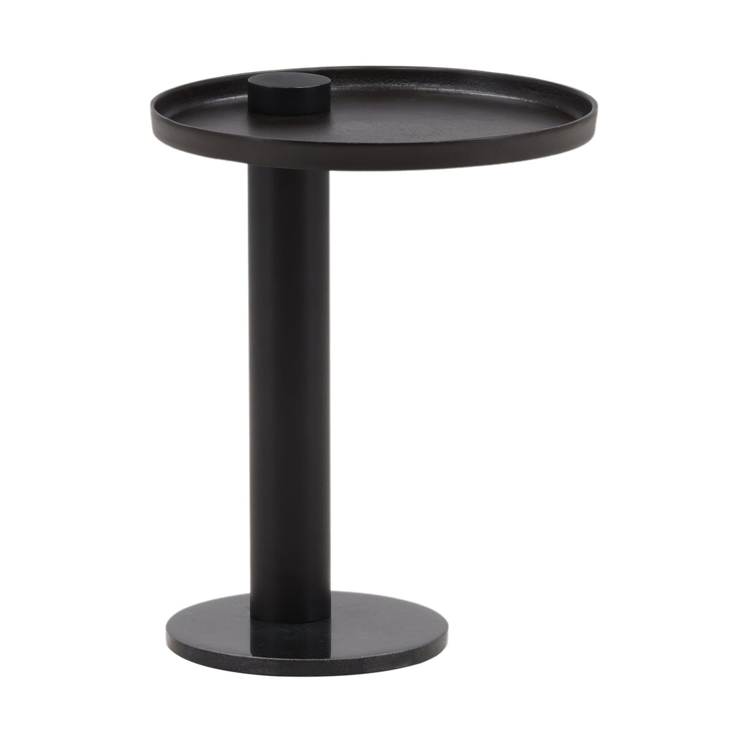 Sleek Urban Black Accent Table