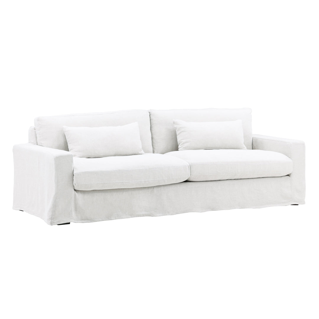Lounge Luxe: Chic Slipcover for a Comfortable Sofa