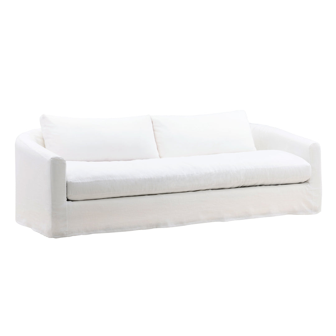 Cloud Breeze Modern White Sofa Slipcover