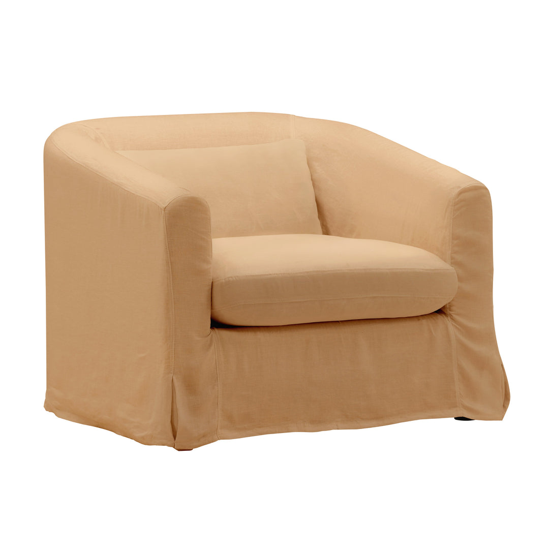 Cozy Creek Canvas Chair Cover - Wheat