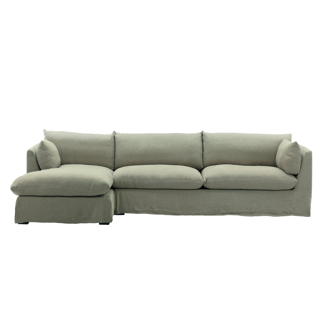 Comfortable Forest Haven 2-Piece Chaise Sectional