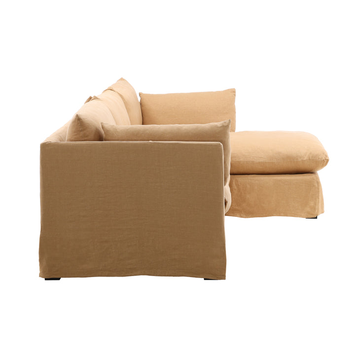 Serene Retreat 2-Piece Chaise Sectional Frame