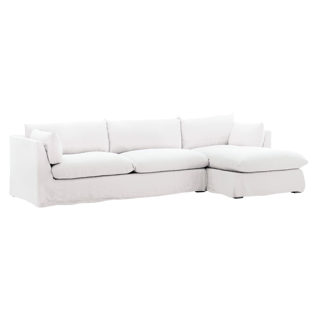 Serene Coastline Modular Lounge Suite - RAF White