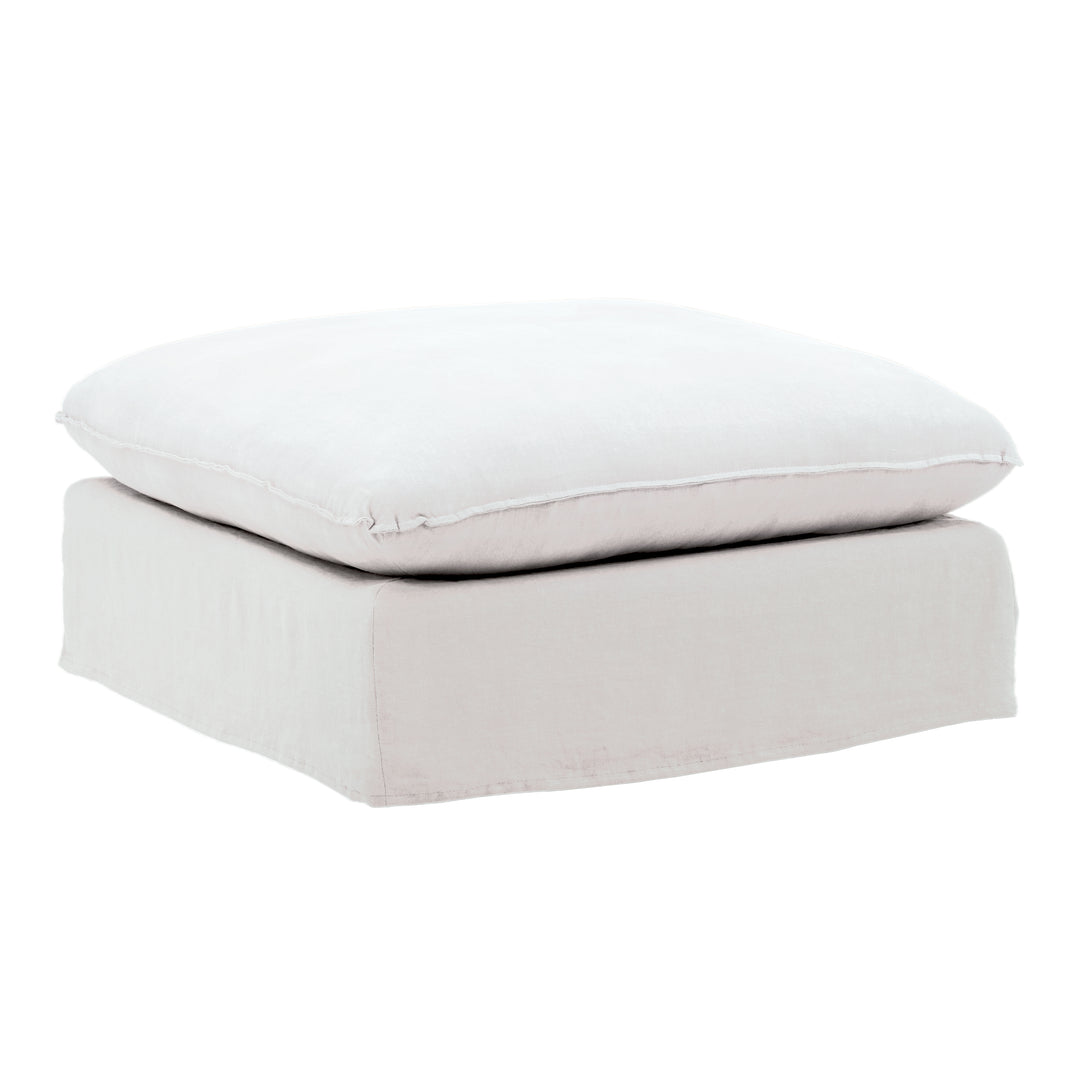 Chic Home Lounger - White