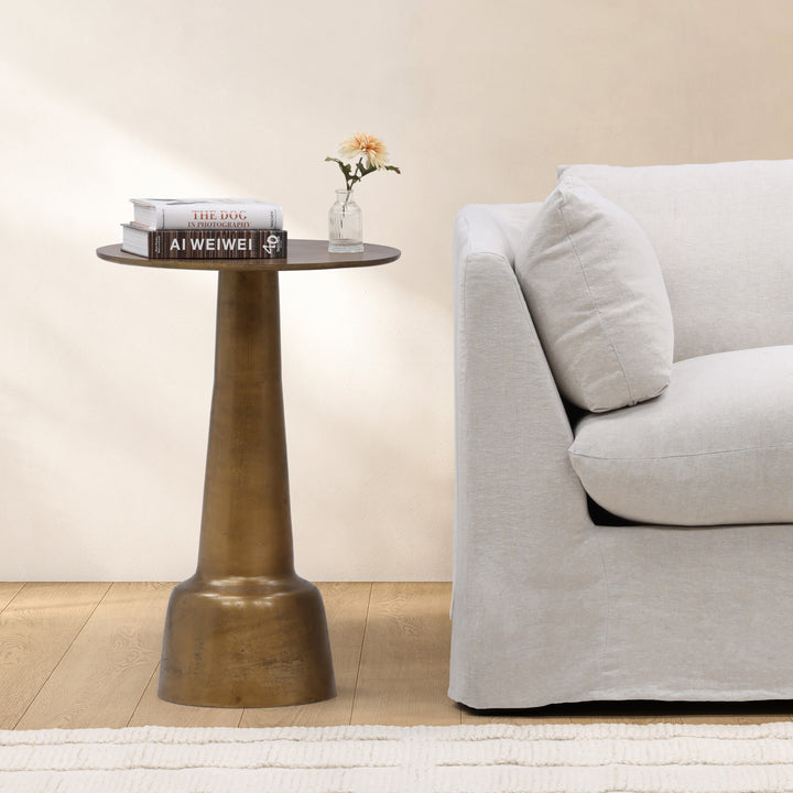 VistaVerde Square Side Table - Spacious 29 Inches