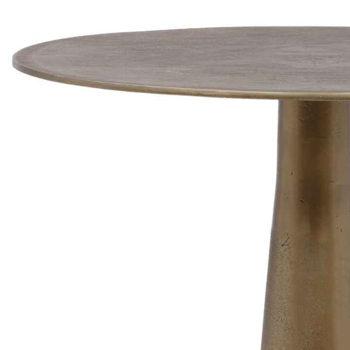 Modern Industrial X-Frame Counter Table