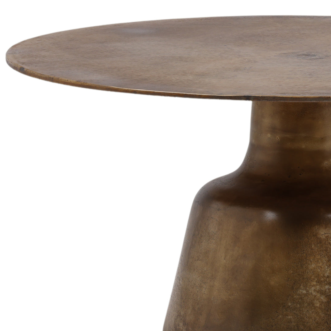 Elevated Harmony Solid Wood Round Coffee Table