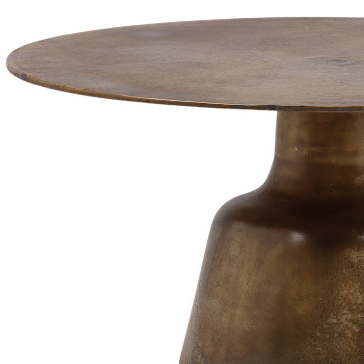 Elevated Harmony Solid Wood Round Coffee Table