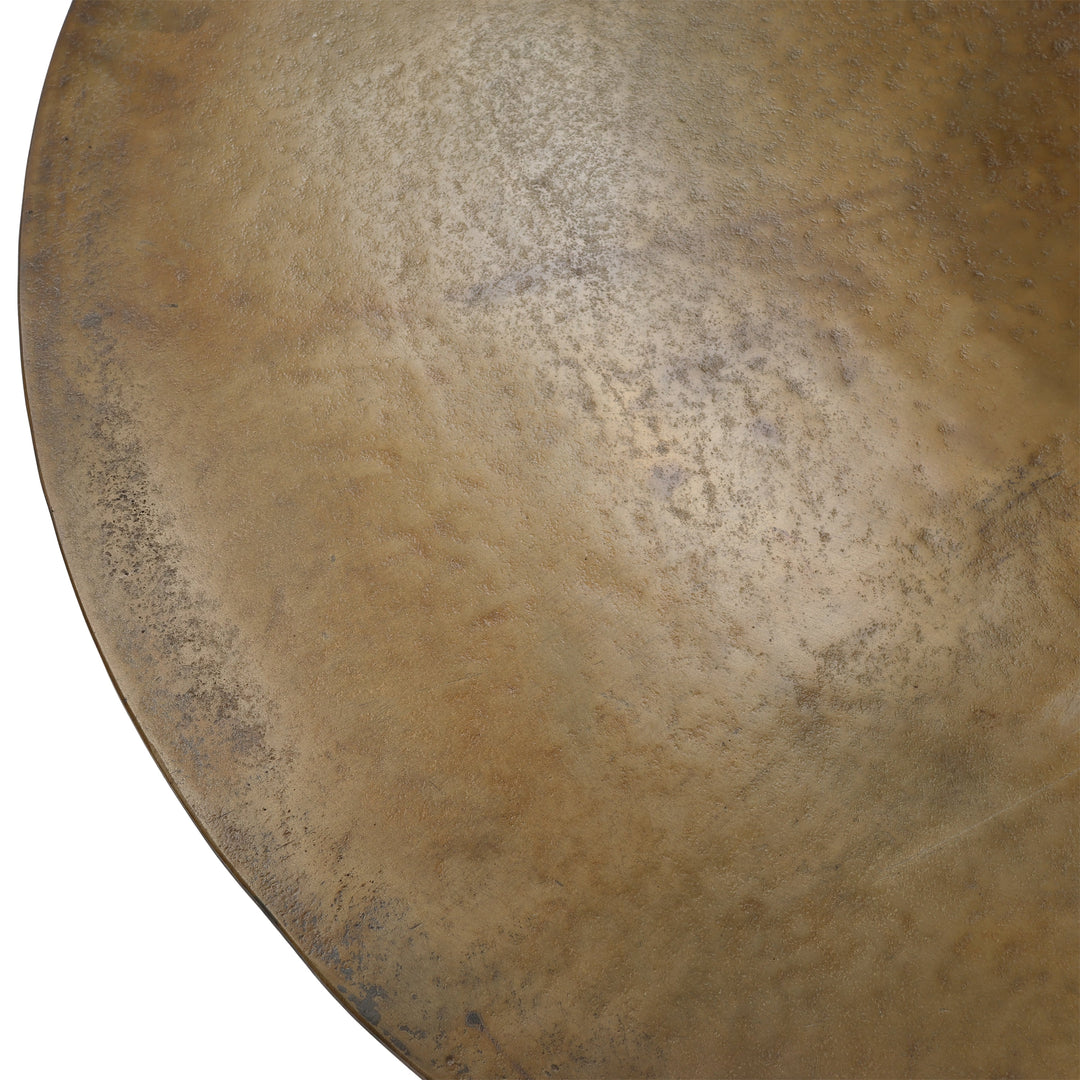 Elevated Harmony Solid Wood Round Coffee Table