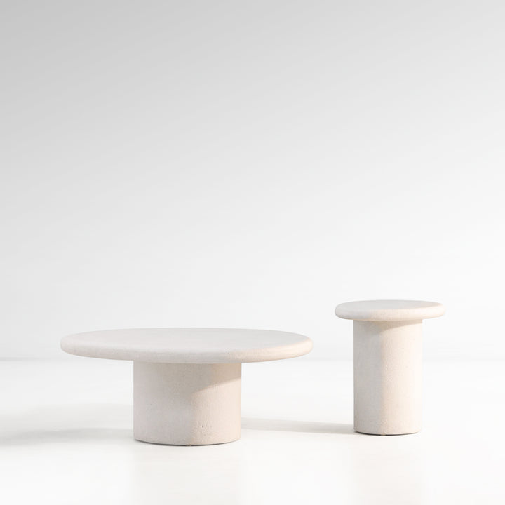 Modern Minimalist Bamboo-Top Café Table