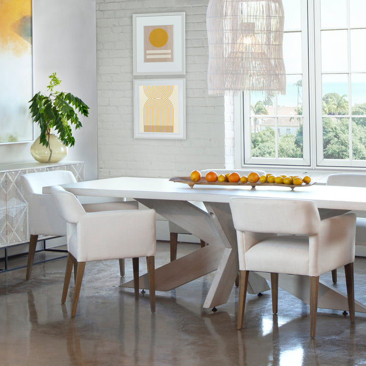 Elegant Bistro Chair in Premium Textile
