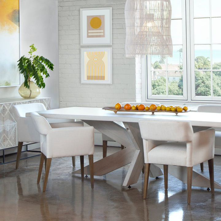 Elegant Bistro Chair in Premium Textile