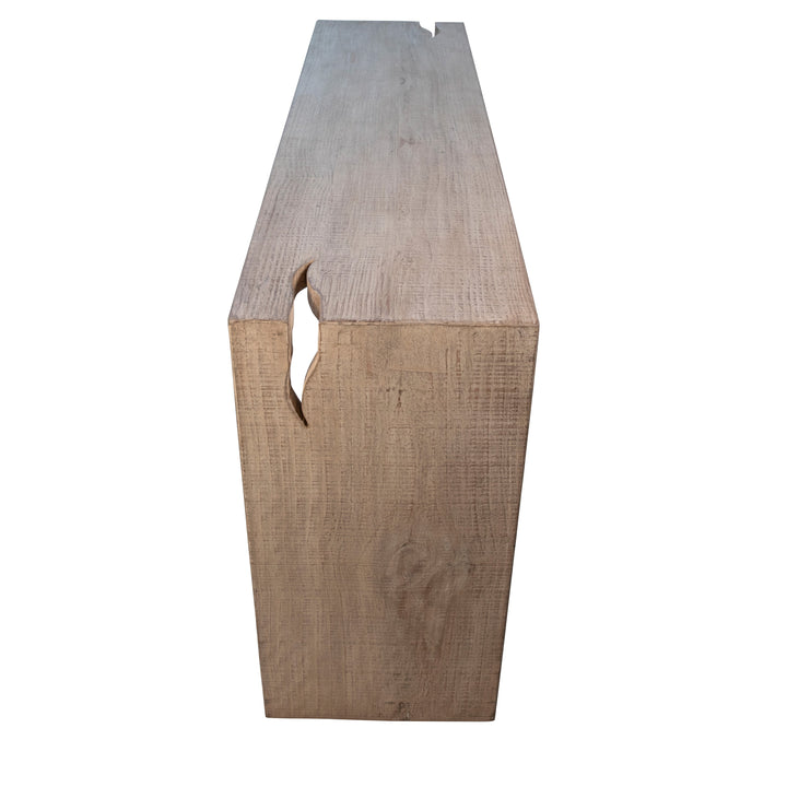 Artisan Solid Wood Unique Accent Table