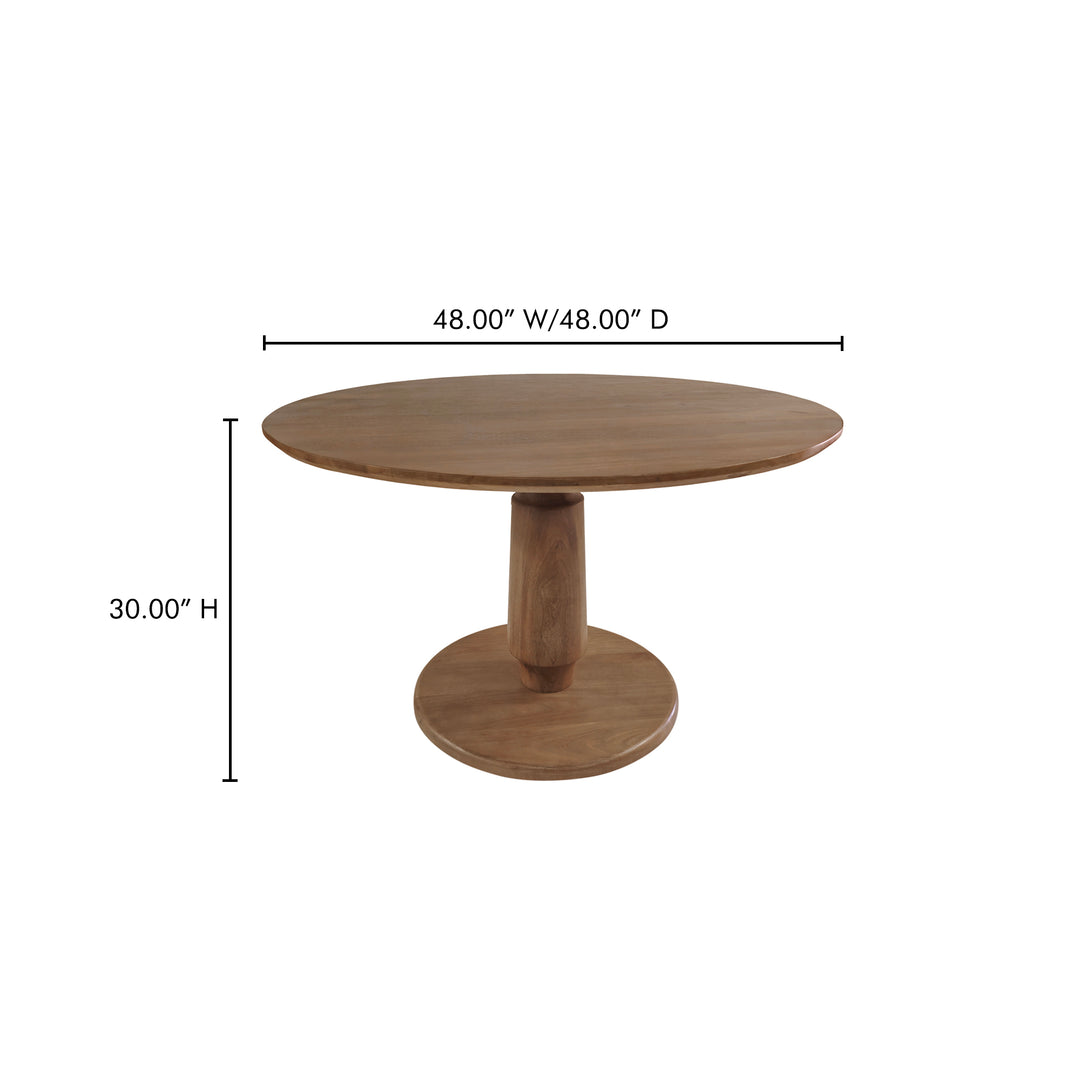 Sophisticated Round Gathering Hub